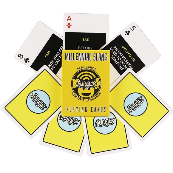 Lingo Playing Cards - Millennial Slang - Picture 1 of 10